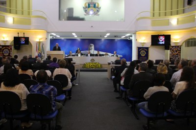 Sessão Solene em comemoração ao centenário do Lions Clube Internacional