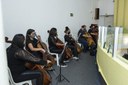 Alunos do Curso de Violoncelo do Conservatório Municipal Poços de Caldas.