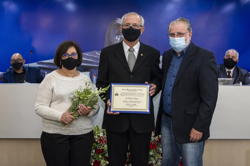 Homenageado / Diploma de Mérito Profissional