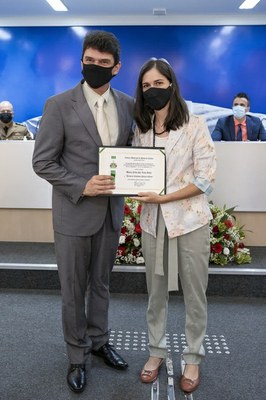 Homenageada / Título de Cidadania