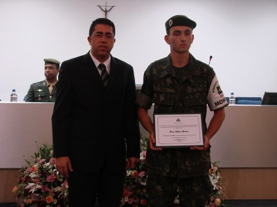 Solenidade de entrega do "Diploma Valor Militar"-2012