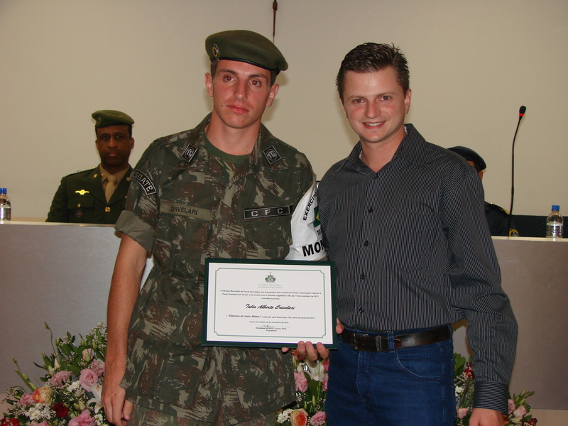 Solenidade de entrega do "Diploma Valor Militar"-2012