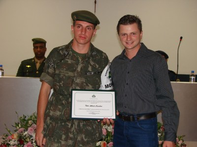 Solenidade de entrega do "Diploma Valor Militar"-2012