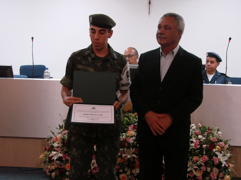 Solenidade de entrega do "Diploma Valor Militar"-2012