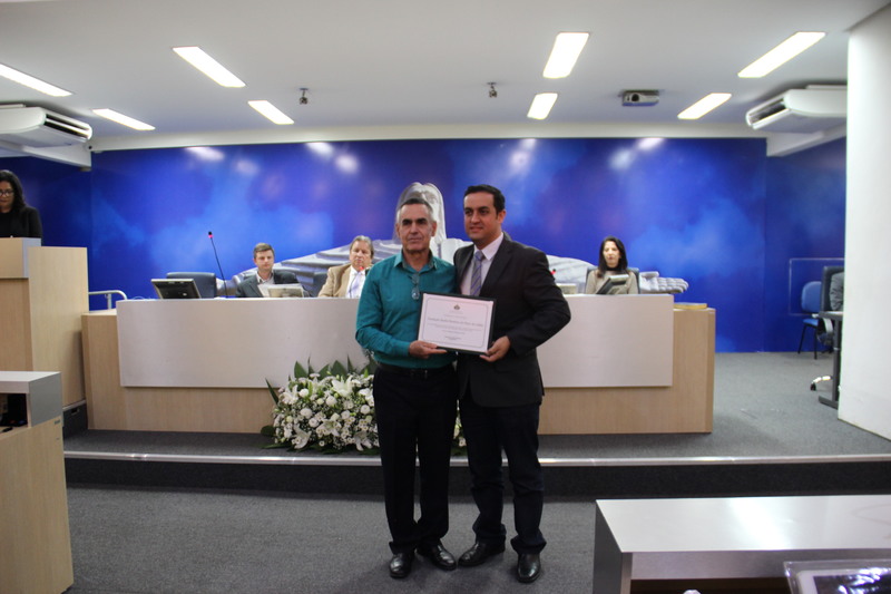 Solenidade de homenagem de entrega do Diploma de Mérito Ambiental e Sustentável