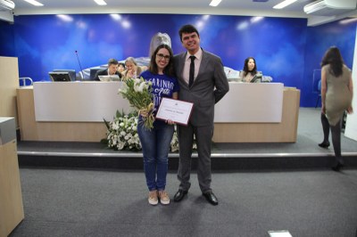 Solenidade de homenagem de entrega do Diploma de Mérito Ambiental e Sustentável