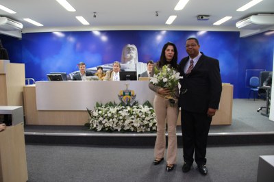 Solenidade de homenagem de entrega do Diploma de Mérito Ambiental e Sustentável