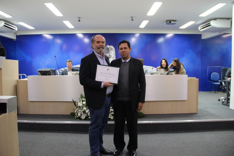 Solenidade de homenagem de entrega do Diploma de Mérito Ambiental e Sustentável