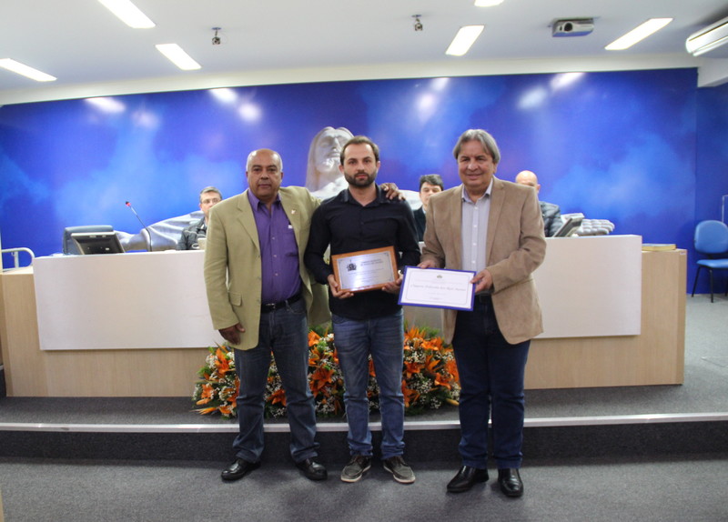 Solenidade em homenagem à prática de artes marciais no município de Poços de Caldas