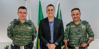 Douglas Dofu e Polícia Militar discutem ações para fortalecer o tema educação ambiental no município