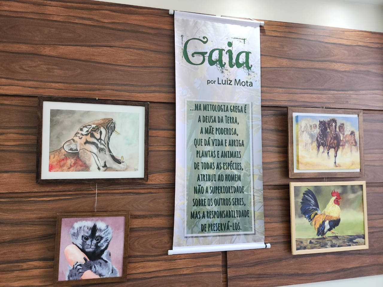 Em comemoração à Semana Nacional do Meio Ambiente, Câmara recebe a exposição “Gaia” 