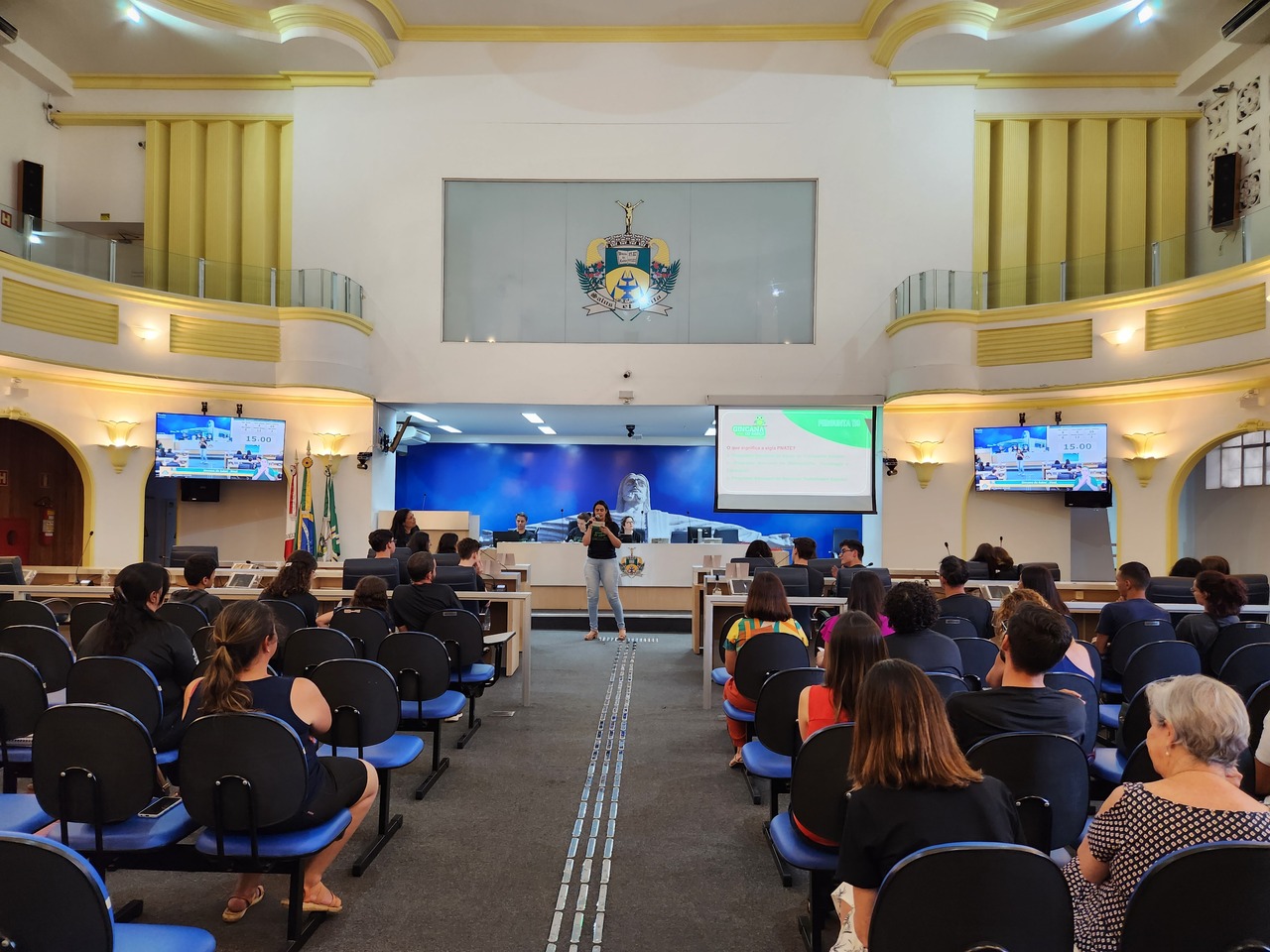 Escola do Legislativo realiza eliminatórias da Gincana do Saber