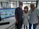 Regina Cioffi visita DMAE e conhece estrutura da ETA 1