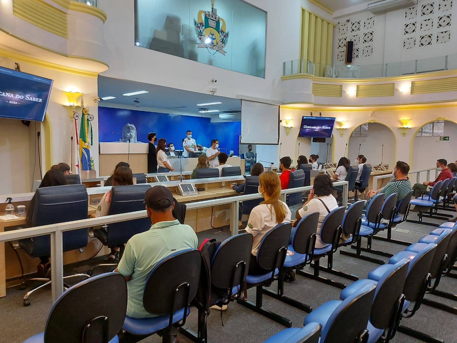 Reunião com representantes das escolas marca início da Gincana do Saber