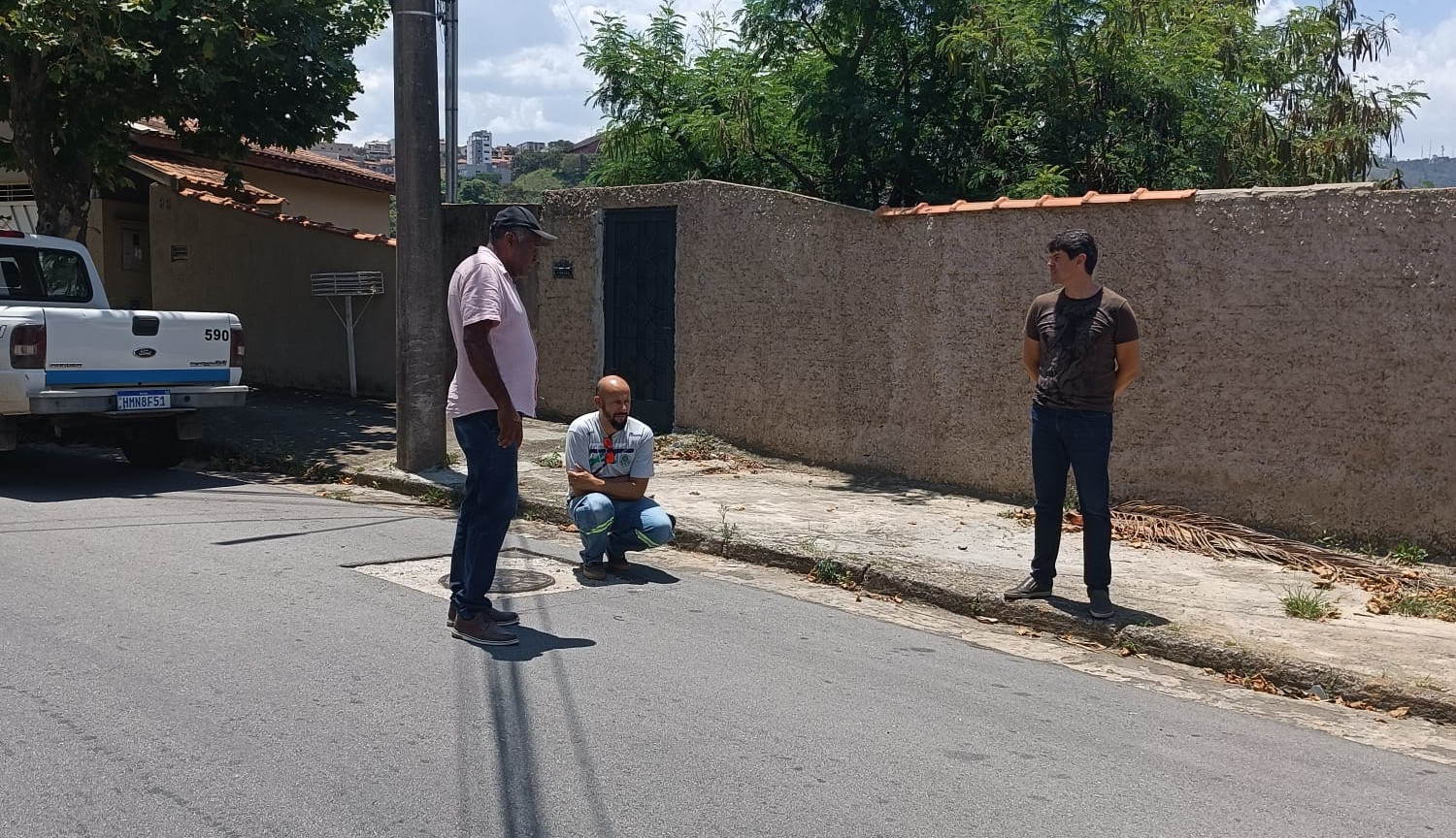 Ricardo Sabino apresenta demandas à Secretaria de Projetos e Obras Públicas