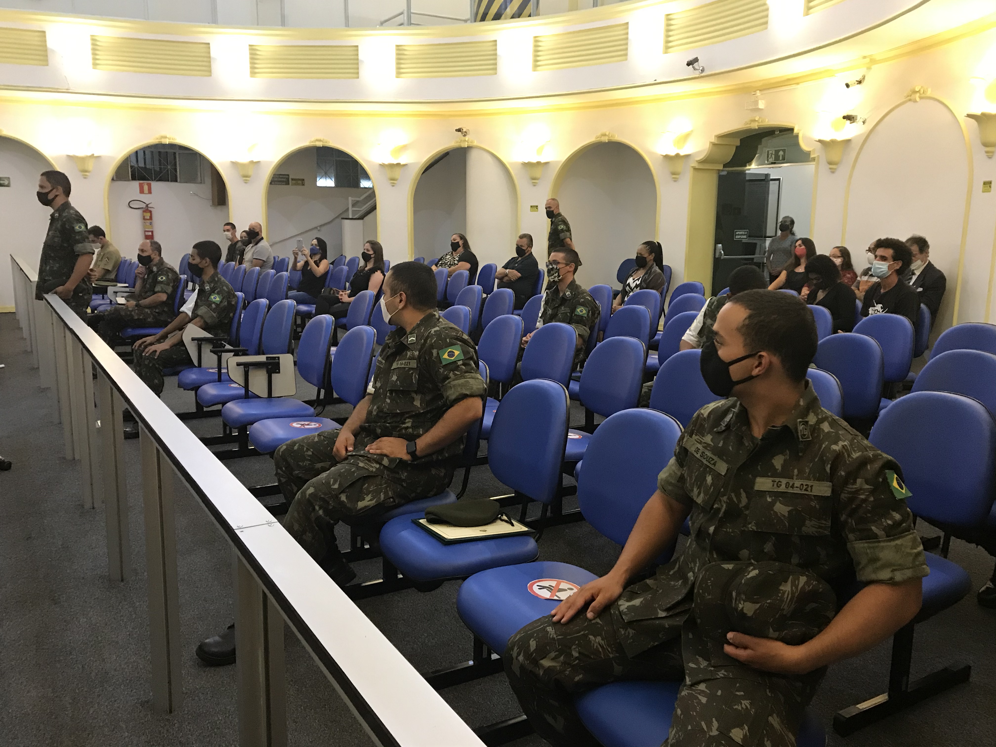 Sessão para entrega do Diploma Valor Militar acontece na terça-feira